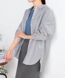 GALLORIA（ギャローリア）の「ゆるストライプシャツ（シャツ/ブラウス）」