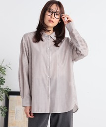 GALLORIA | ゆるストライプシャツ(シャツ/ブラウス)