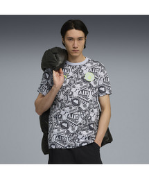 PUMA（プーマ）の「PUMA プーマ メンズ マンチェスターシティ FC FTBLカルチャー AOP 半袖 Tシャツ（Tシャツ/カットソー）」