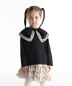 ブランド古着】アップリケVネックニット 蜂ワッペンセーター（ニット