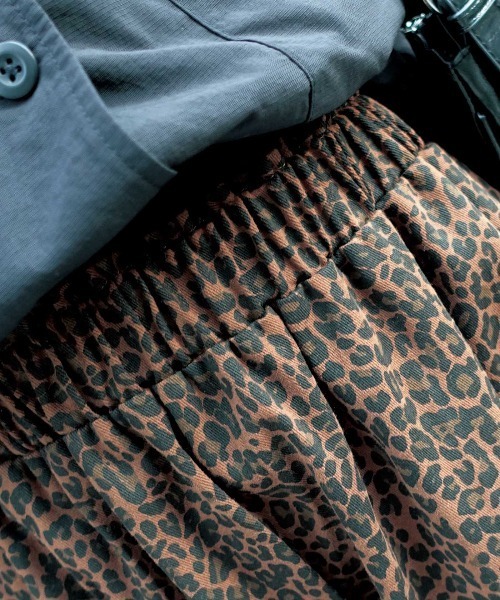 CORNERS by KR（コーナーズバイケーアール）の「【CORNERS by KR】レオパードティアードスカート（スカート・レディース・ブラウン・FREE）」の7枚目の写真