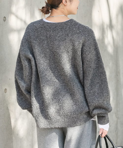 セール】アルパカMIX ロゴプルオーバー（ニット/セーター）｜JOURNAL