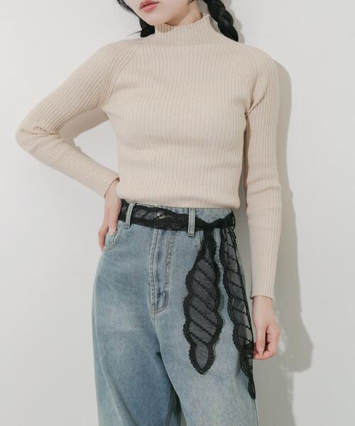SMELLY(スメリー)の「マルチレースセットネックレスC(ネックレス・レディース・ブラック系その他・-)」の4枚目の写真