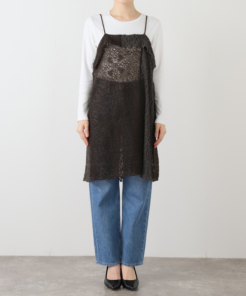 セール】tyn.TGOR/トゴール レースキャミソール TG5A-J0402（ニット