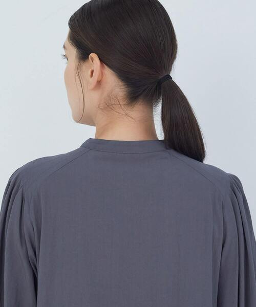 ADIEU TRISTESSE（アデュートリステス）の「レーヨンナイロンワンピース（ワンピース・レディース・チャコールグレー/パープル・38）」の18枚目の写真