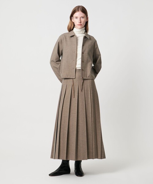 Steven Alan（スティーブンアラン）の「＜Steven Alan＞ドローストリング シャツ（シャツ/ブラウス・レディース・ベージュ/ブラック・S/M）」の5枚目の写真