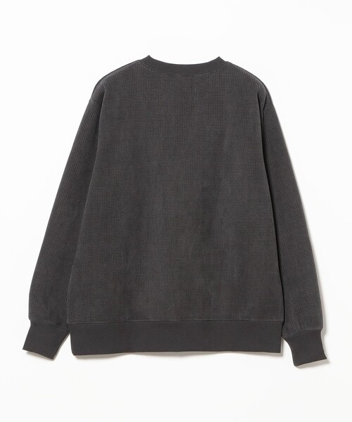 B:MING by BEAMS（ビーミングバイビームス）の「ワッフル フリース クルーネック スウェット（スウェット・メンズ・オリーブ/チャコールグレー・XL/L/M/S）」の15枚目の写真
