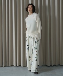 EMMEL REFINES | ＜EMMEL REFINES＞EM フラワープリント イージーパンツ 2(その他パンツ)