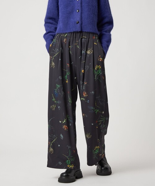 EMMEL REFINES（エメルリファインズ）の「＜EMMEL REFINES＞EM フラワープリント イージーパンツ 2（その他パンツ・レディース・オフホワイト/ブラック・S/M）」の16枚目の写真