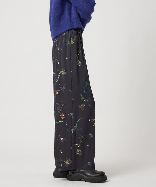EMMEL REFINES＞EM フラワープリント イージーパンツ 2（その他パンツ