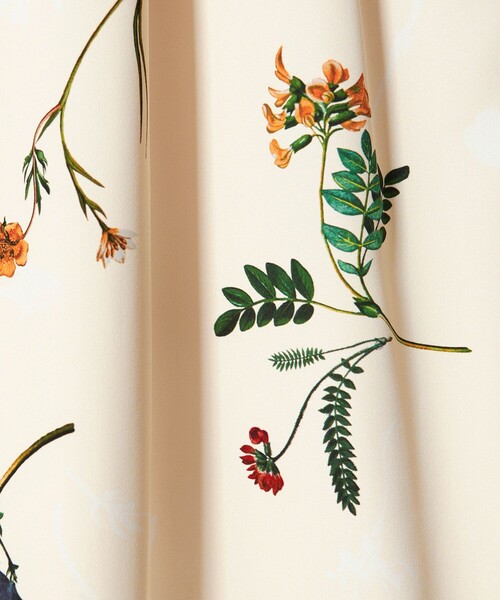 EMMEL REFINES（エメルリファインズ）の「＜EMMEL REFINES＞EM フラワープリント イージーパンツ 2（その他パンツ・レディース・オフホワイト/ブラック・S/M）」の6枚目の写真