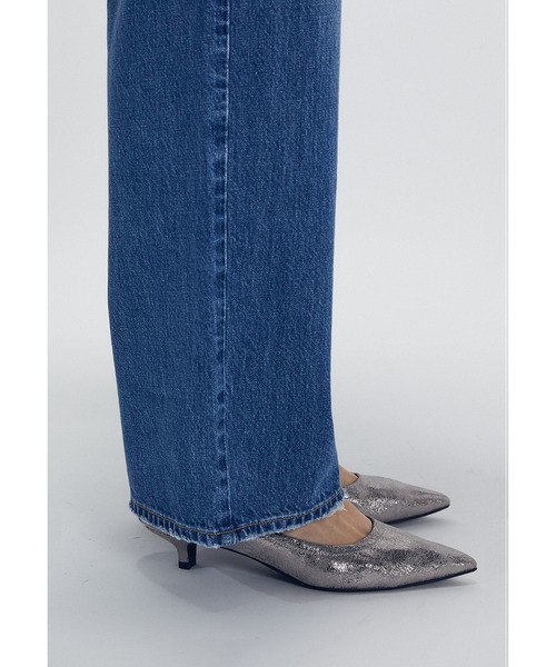 CORSO ROMA，9（コルソローマ）の「＜CORSO ROMA 9 (コルソローマ ノーヴェ)＞シャーリングパンプス（その他シューズ・レディース・ブラウン系その他5/シルバー系その他・L/M/S）」の2枚目の写真