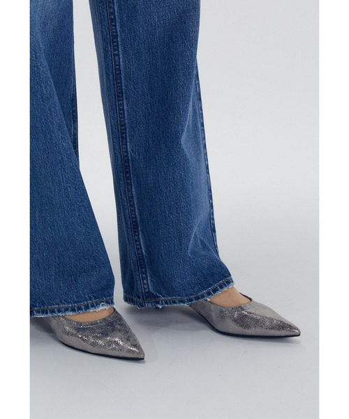 CORSO ROMA，9（コルソローマ）の「＜CORSO ROMA 9 (コルソローマ ノーヴェ)＞シャーリングパンプス（その他シューズ・レディース・ブラウン系その他5/シルバー系その他・L/M/S）」の11枚目の写真