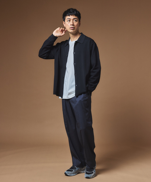 EDIFICE(エディフィス)の「"MULTI FUNCTION" カーディガン(カーディガン/ボレロ・メンズ・ボルドー/ベージュ/ブラック・LARGE/MEDIUM)」の8枚目の写真