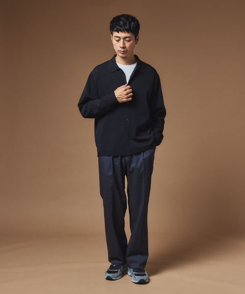 EDIFICE(エディフィス)の「"MULTI FUNCTION" カーディガン(カーディガン/ボレロ・メンズ・ボルドー/ベージュ/ブラック・LARGE/MEDIUM)」の11枚目の写真