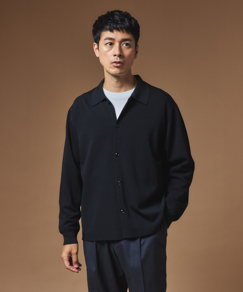 EDIFICE(エディフィス)の「"MULTI FUNCTION" カーディガン(カーディガン/ボレロ・メンズ・ボルドー/ベージュ/ブラック・LARGE/MEDIUM)」の12枚目の写真