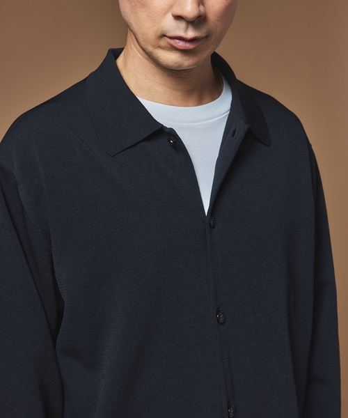 EDIFICE(エディフィス)の「"MULTI FUNCTION" カーディガン(カーディガン/ボレロ・メンズ・ボルドー/ベージュ/ブラック・LARGE/MEDIUM)」の18枚目の写真