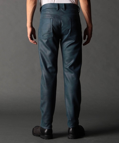 NICOLE CLUB FOR MEN(ニコルクラブフォーメン)の「レザーライクムラプリントカットソーパンツ(その他パンツ・メンズ・ブラック/シルバーグレー/ブルー系その他・SMALL/MEDIUM/LARGE/X-LARGE)」の8枚目の写真