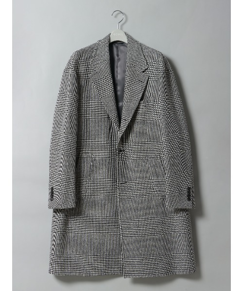 セール】GOOVI シングルチェスターコート ウールカシミヤ ソフト