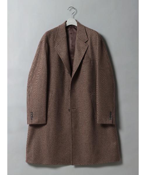 GUCCI ブラウンツイード チェスターコート 楽天市場】GUCCI グッチチェスターコート メンズ【中古】【古着