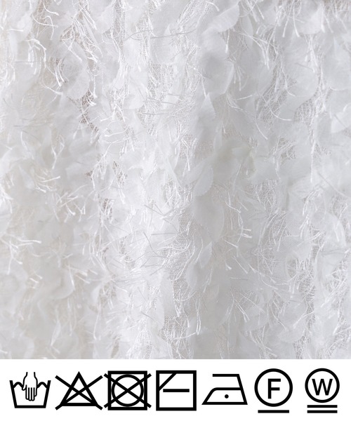 PICCIN（ピッチン）の「フェザープルオーバー（Tシャツ/カットソー・レディース・オフホワイト/ブラック・M）」の20枚目の写真