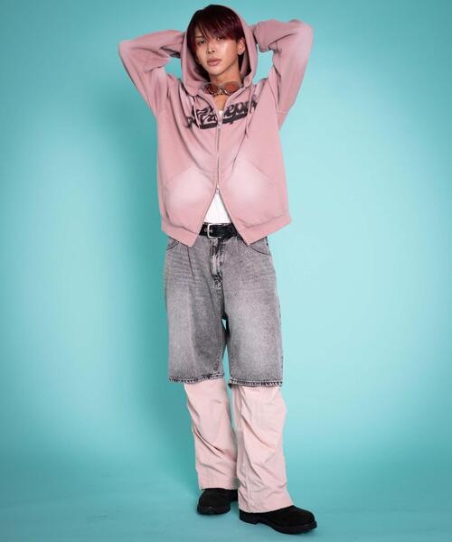 LTR DEPTH/【25年秋冬新作】グラフィックZIPパーカー（パーカー