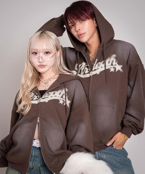 deps 多彩なグラフィックパーカー deps 多彩なグラフィックパーカー
