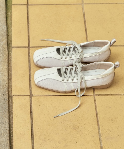 ROCKFISH WEATHERWEAR（ロックフィッシュウェザーウェア）の「[ROCKFISH N] BLISS LACEUP SNEAKERS（スニーカー・レディース・ピンク/ライトベージュ/ブラック/チョコ/スカイブルー/セージグリーン・23.0cm/25.0cm/24.5cm/24.0cm/23.5cm）」の20枚目の写真