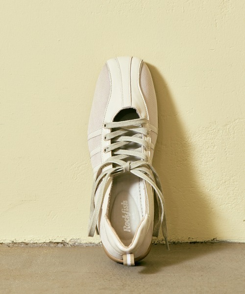 ROCKFISH WEATHERWEAR（ロックフィッシュウェザーウェア）の「[ROCKFISH N] BLISS LACEUP SNEAKERS（スニーカー・レディース・ピンク/ライトベージュ/ブラック/チョコ/スカイブルー/セージグリーン・23.0cm/25.0cm/24.5cm/24.0cm/23.5cm）」の21枚目の写真