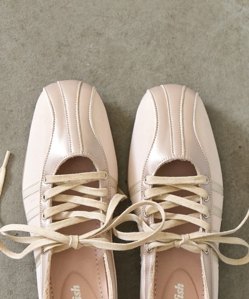 ROCKFISH WEATHERWEAR（ロックフィッシュウェザーウェア）の「[ROCKFISH N] BLISS LACEUP SNEAKERS（スニーカー・レディース・ピンク/ライトベージュ/ブラック/チョコ/スカイブルー/セージグリーン・23.0cm/25.0cm/24.5cm/24.0cm/23.5cm）」の16枚目の写真