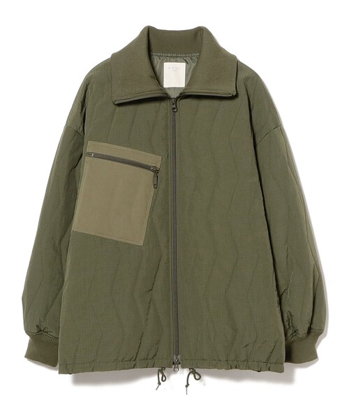 B:MING by BEAMS（ビーミングバイビームス）の「ミリタリー キルト ブルゾン（ブルゾン・レディース・カーキ/ブラック・SMALL/MEDIUM）」の11枚目の写真