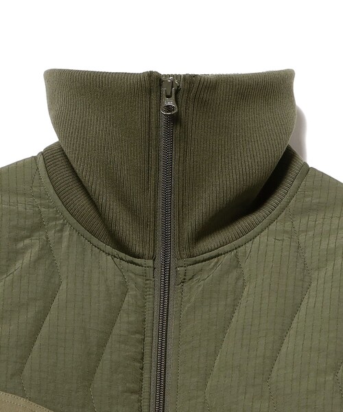 B:MING by BEAMS（ビーミングバイビームス）の「ミリタリー キルト ブルゾン（ブルゾン・レディース・カーキ/ブラック・SMALL/MEDIUM）」の13枚目の写真