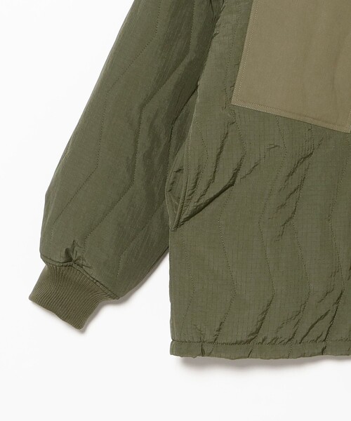 B:MING by BEAMS（ビーミングバイビームス）の「ミリタリー キルト ブルゾン（ブルゾン・レディース・カーキ/ブラック・SMALL/MEDIUM）」の14枚目の写真