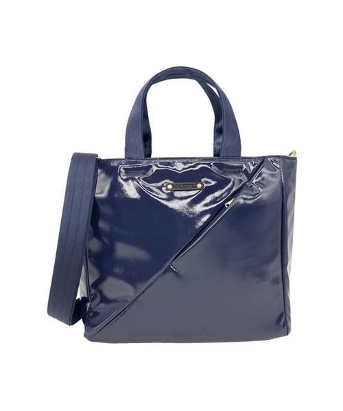 ROOTOTE(ルートート)の「ルートート / LT.スクエア.スラッシュ-A(ショルダーバッグ・レディース・ネイビー/ブラック/アイボリー/シルバー・FREE)」の3枚目の写真