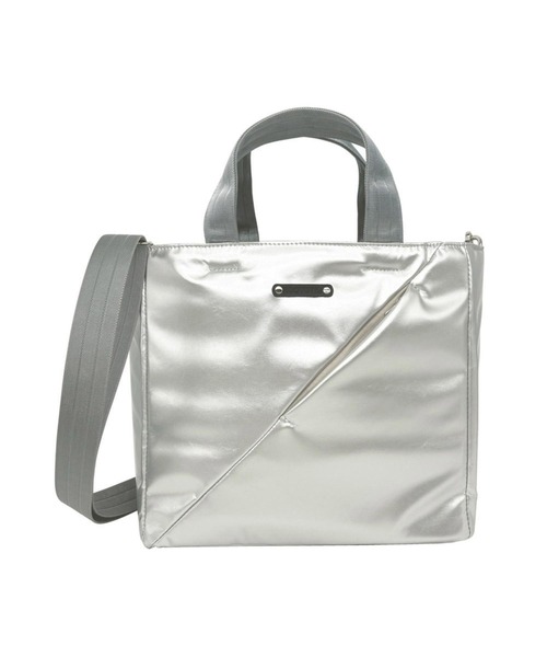 ROOTOTE(ルートート)の「ルートート / LT.スクエア.スラッシュ-A(ショルダーバッグ・レディース・ネイビー/ブラック/アイボリー/シルバー・FREE)」の4枚目の写真