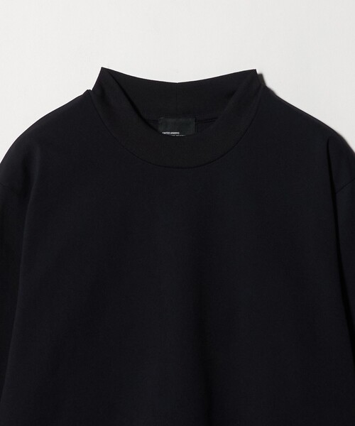 WEB限定】JUST fit クリーン カノコ モックネック 長袖 Tシャツ -抗菌