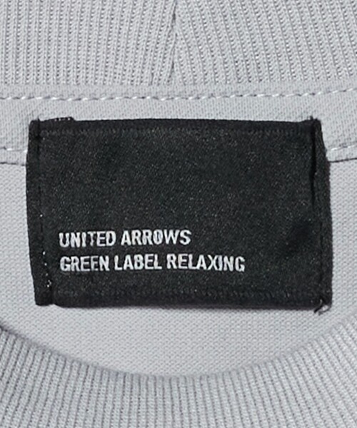 green label relaxing(グリーンレーベルリラクシング)の「【WEB限定】JUST fit クリーン カノコ モックネック 長袖 Tシャツ -抗菌-(Tシャツ/カットソー・メンズ・ホワイト/ライトグレー/ブラック・M/S/XL/L)」の13枚目の写真