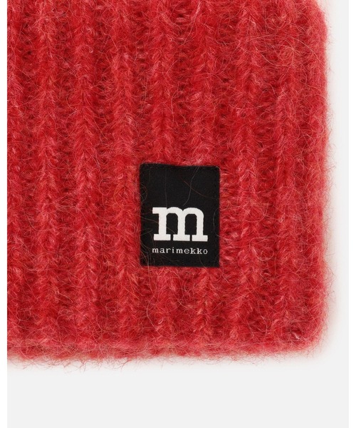 marimekko（マリメッコ）の「【kioski】Reivi / beanie（ニットキャップ/ビーニー・レディース・ブラウン/レッド・FREE）」の6枚目の写真