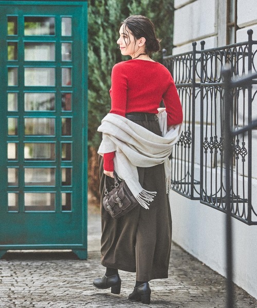 niko and...（ニコアンド）の「《500mlボトル収納可能》2WAYボストンバッグ（ボストンバッグ・レディース・ブラック/ブラウン/ブラック系・0）」の18枚目の写真