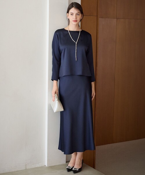 APPLAUDIR】ヴィンテージサテン セットアップ（セットアップ）｜23区