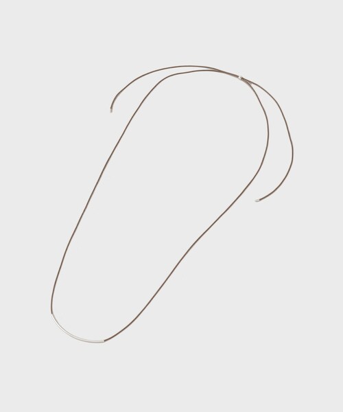 GALLEST（ギャレスト）の「コードチョーカーネックレス（ネックレス・レディース・ブラック/ブラウン系その他・00）」の7枚目の写真