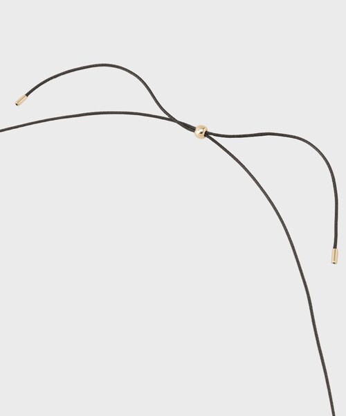 GALLEST（ギャレスト）の「コードチョーカーネックレス（ネックレス・レディース・ブラック/ブラウン系その他・00）」の8枚目の写真