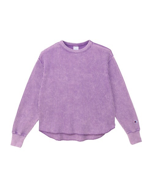 Champion(チャンピオン)の「チャンピオン LONG SLEEVE SHIRT_(Tシャツ/カットソー・レディース・ダークグレー/ネイビー/ライラック・M/L)」の12枚目の写真