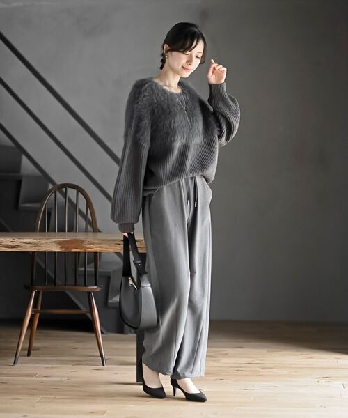 CLOTH&CROSS クロスアンドクロス　バレルベイカーパンツ クロス＆クロス ハグオーワー CLOTH&CROSS バレルベイカーパンツ