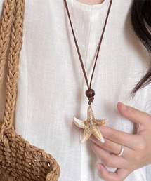 WARAIJOGO（ワライジョウゴ）の「ヒトデネックレス/ユニセックス(T3)（ネックレス）」