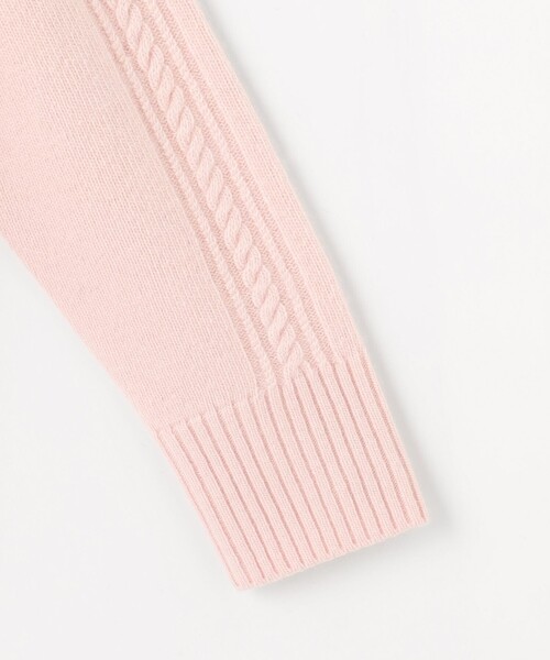 J.PRESS Ladies（J.プレス レディス）の「【WEB限定カラーあり】CAT クルーネック ニット（ニット/セーター・レディース・ピンク系/サックスブルー系/イエロー系/シルバー系/ホワイト系・SMALL）」の18枚目の写真