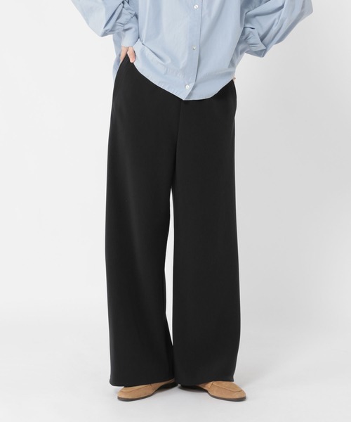 studio CLIP（スタディオクリップ）の「ラクラクキレイ見えパンツ《オケージョン2025AW》（その他パンツ・レディース・ブラック/ブラウン・MEDIUM/LARGE）」の12枚目の写真