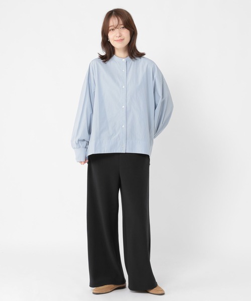 studio CLIP（スタディオクリップ）の「ラクラクキレイ見えパンツ《オケージョン2025AW》（その他パンツ・レディース・ブラック/ブラウン・MEDIUM/LARGE）」の14枚目の写真