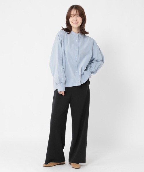 studio CLIP（スタディオクリップ）の「ラクラクキレイ見えパンツ《オケージョン2025AW》（その他パンツ・レディース・ブラック/ブラウン・MEDIUM/LARGE）」の16枚目の写真