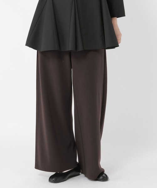 studio CLIP（スタディオクリップ）の「ラクラクキレイ見えパンツ《オケージョン2025AW》（その他パンツ・レディース・ブラック/ブラウン・MEDIUM/LARGE）」の18枚目の写真